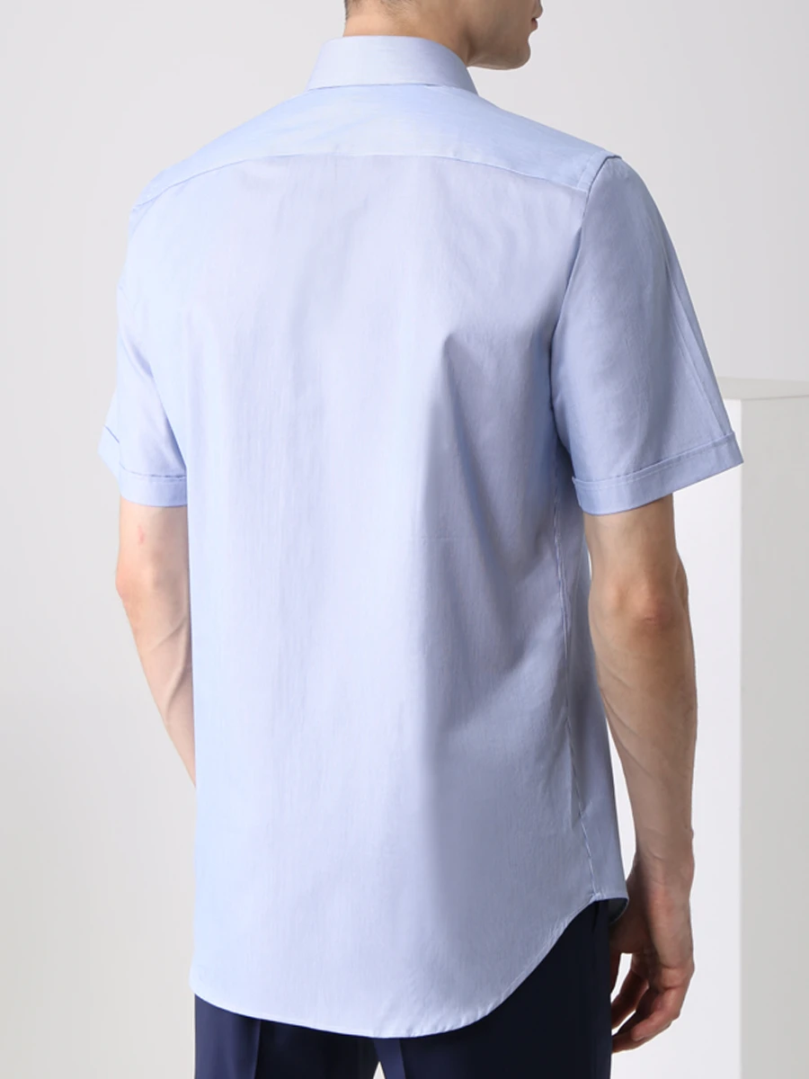 Рубашка Regular Fit хлопковая CANALI GA00110/300/618, размер 60, цвет голубой GA00110/300/618 - фото 3