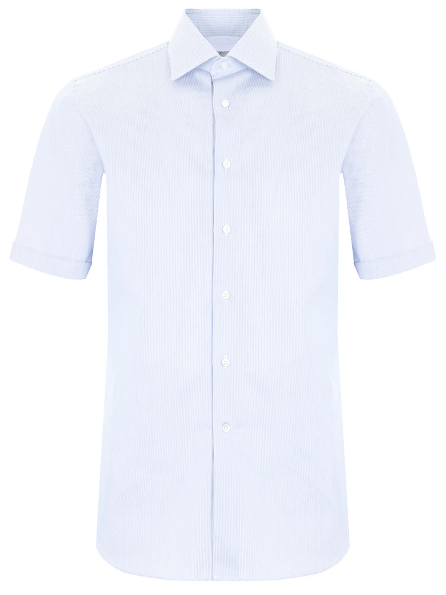 Рубашка Regular Fit хлопковая CANALI GA00110/401/618, размер 56, цвет голубой GA00110/401/618 - фото 1