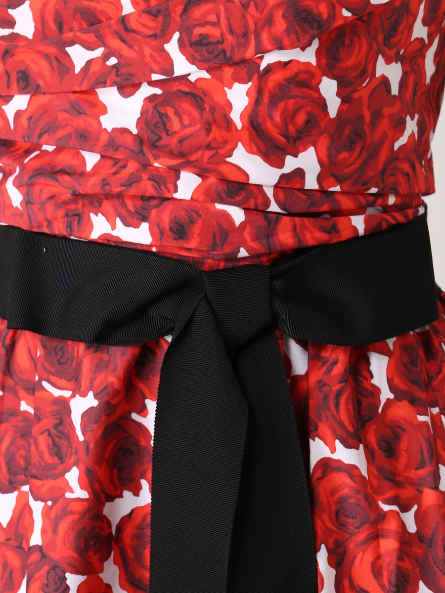 

Сарафан хлопковый с принтом, Красный, R2211N508RCT 639