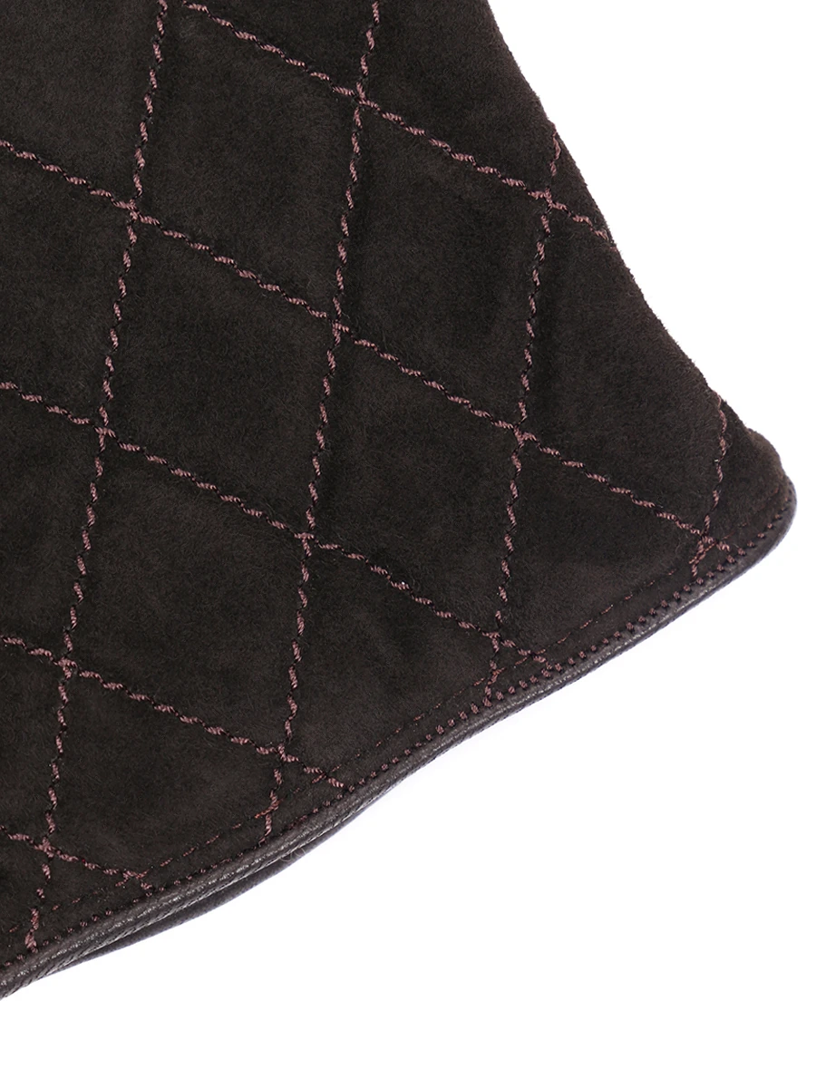 Перчатки кожаные BRIONI 1ppbbr3290084 Коричневый  Фото 3