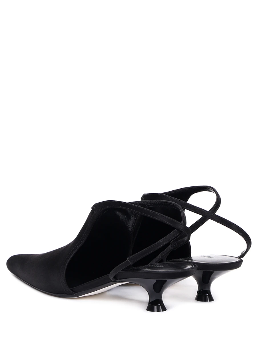 

Мюли текстильные, Черный, F2010-W452/BLACK