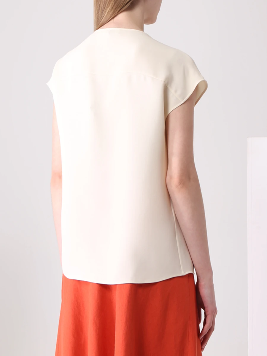 

Блуза шелковая Jenette, Бежевый, FAM1935 A05O