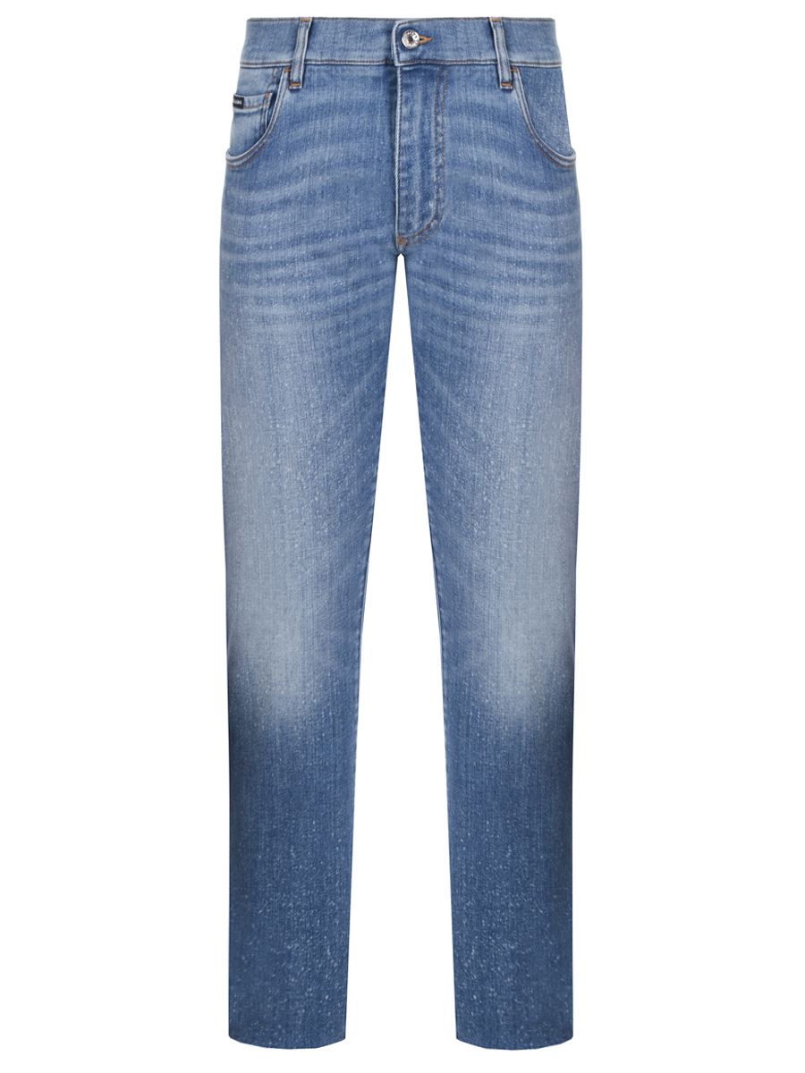Джинсы Slim Fit хлопковые DOLCE & GABBANA