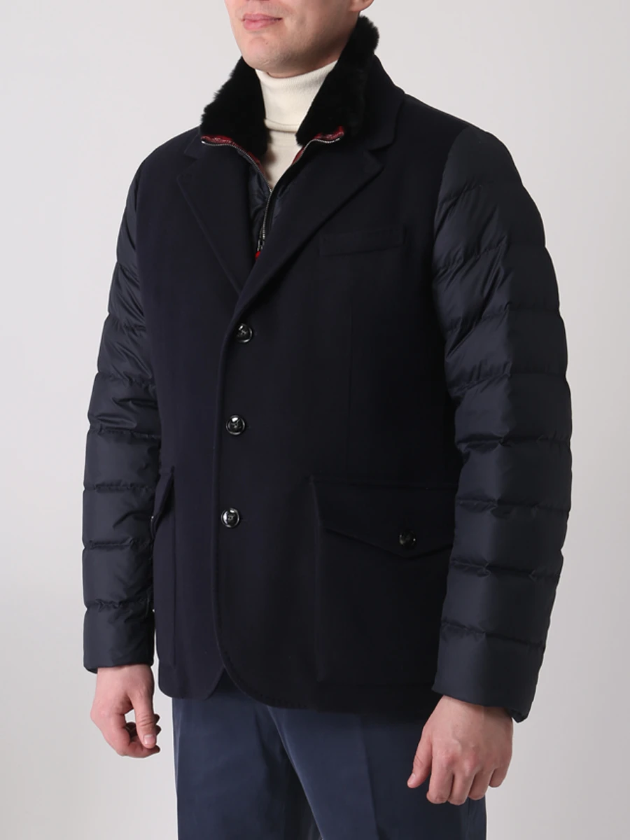 

Куртка комбинированная, Синий, UW1031V0390A02001