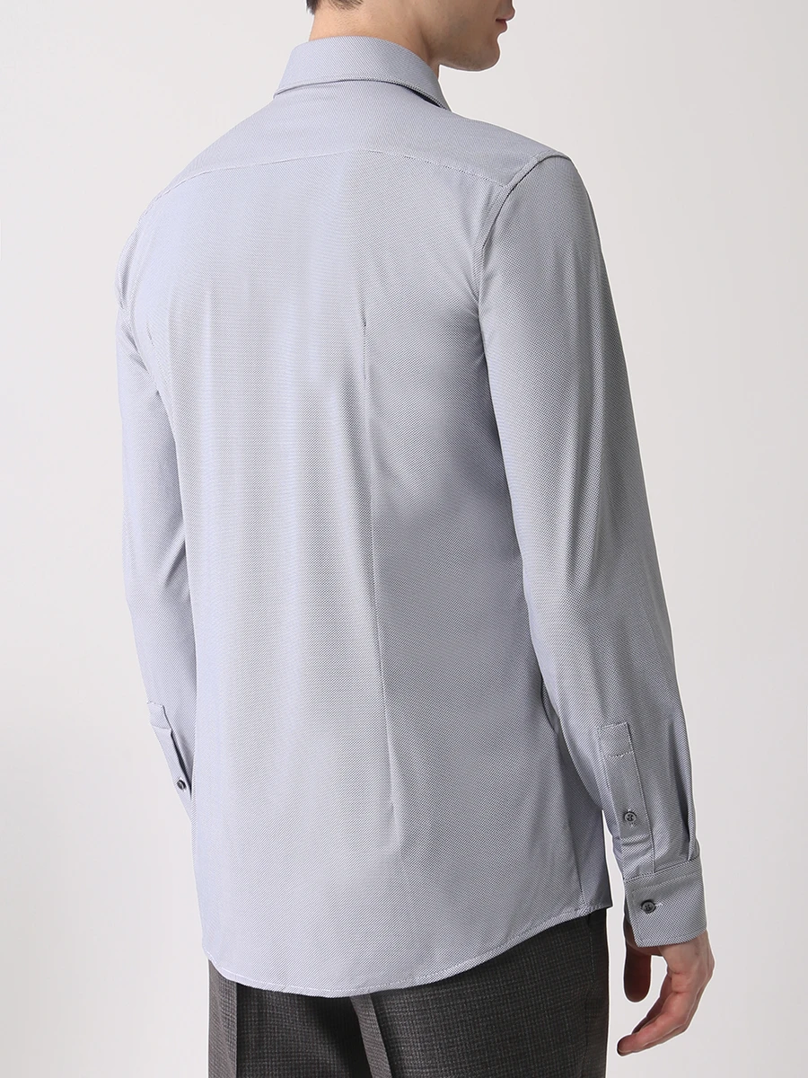 Рубашка Slim Fit BOSS 50451278/002, размер 50, цвет серый 50451278/002 - фото 3