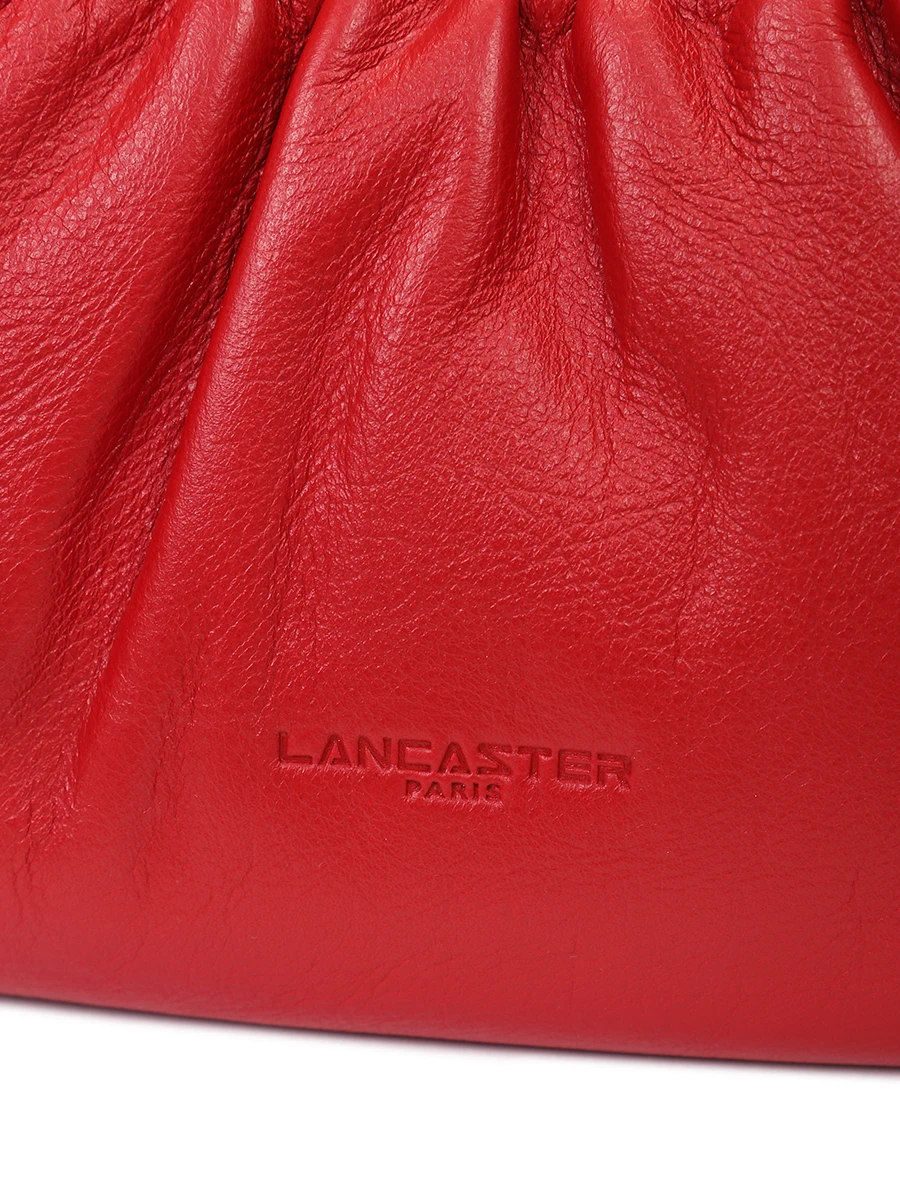 Сумка кожаная LANCASTER 577-13-ROUGE, размер Один размер, цвет красный - фото 5