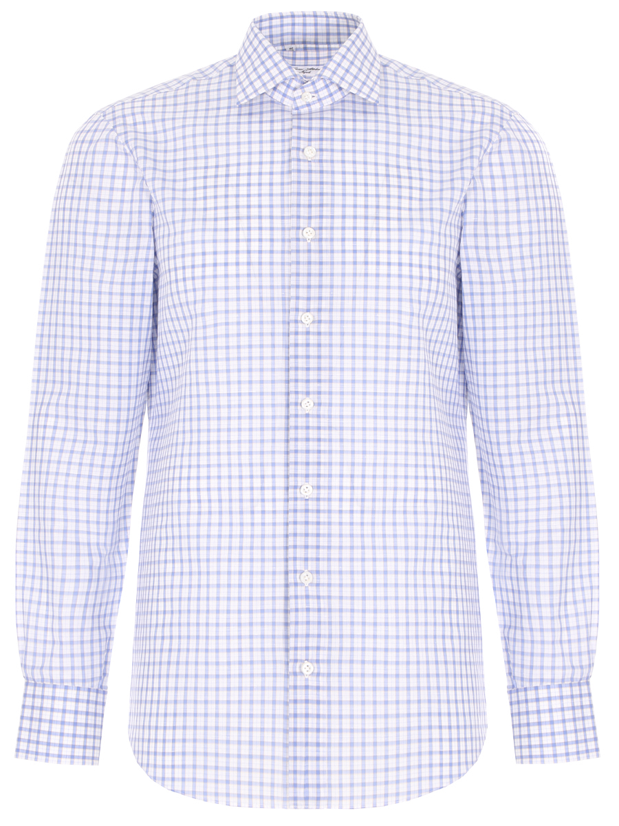 Рубашка Regular Fit изо льна и хлопка CESARE ATTOLINI