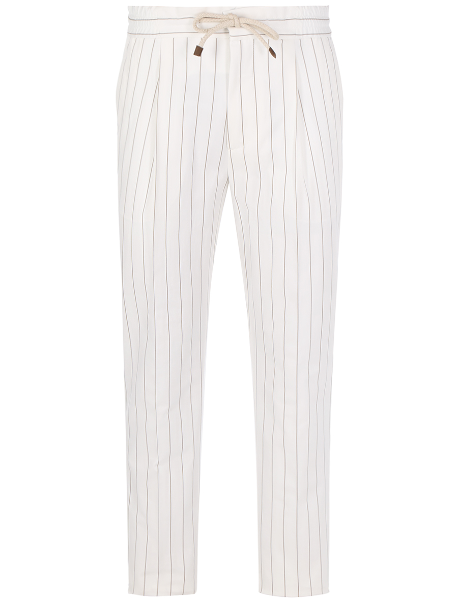 Брюки хлопковые BRUNELLO CUCINELLI