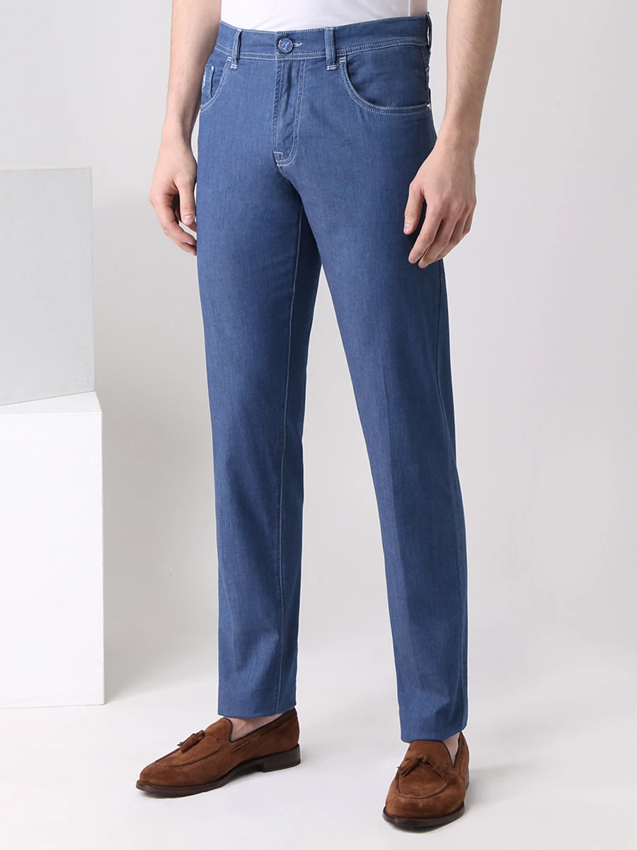 

Джинсы хлопковые Slim Fit, Голубой, COSTANTINO T81 W3