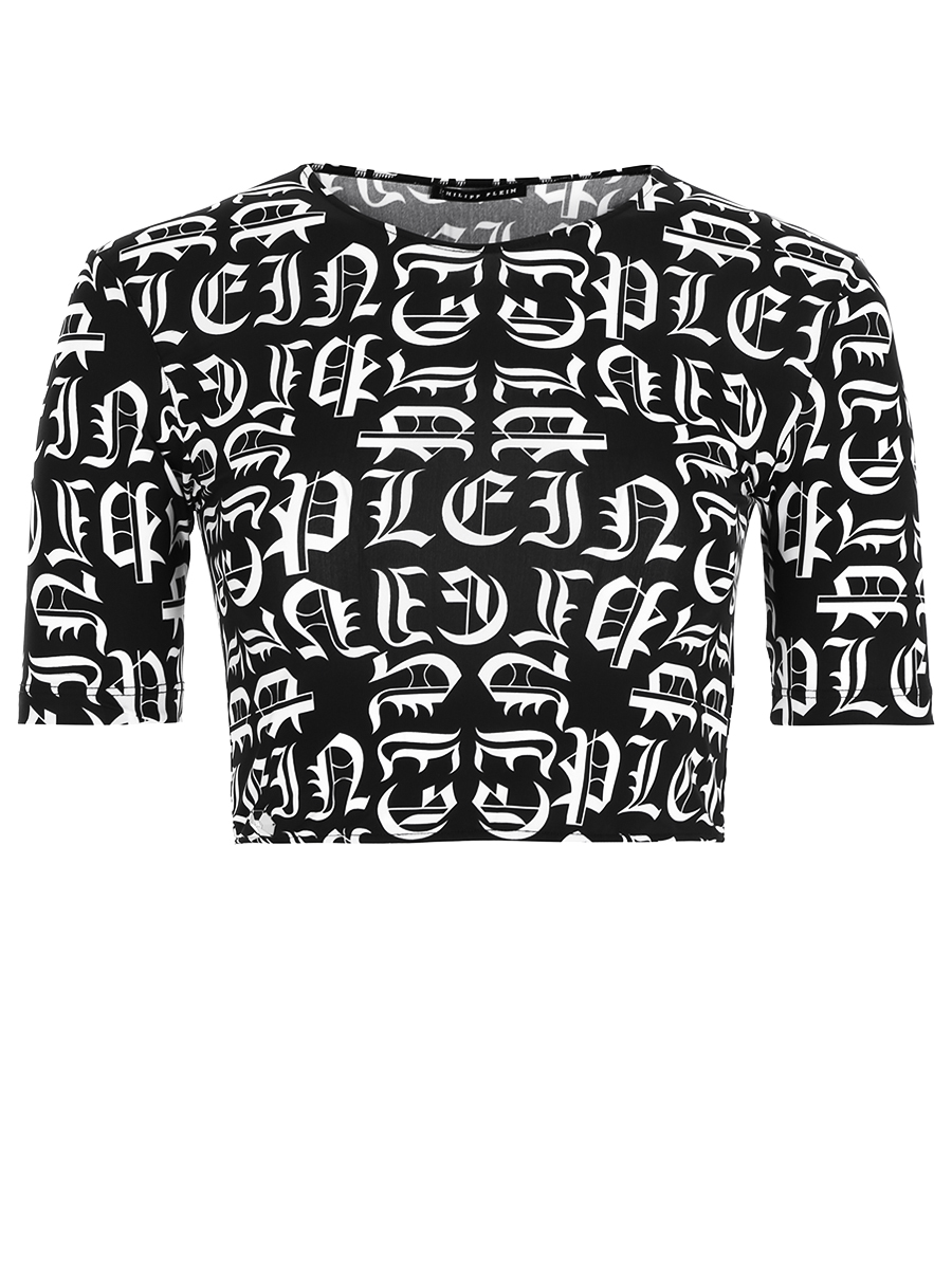 Топ с принтом PHILIPP PLEIN