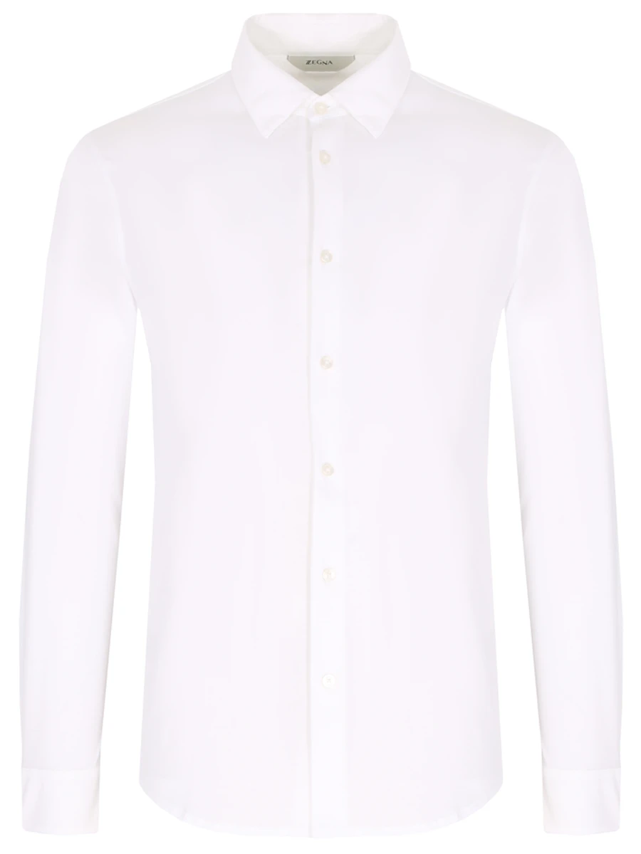 

Рубашка Slim Fit хлопковая, Белый, VY348-ZZ758 N00