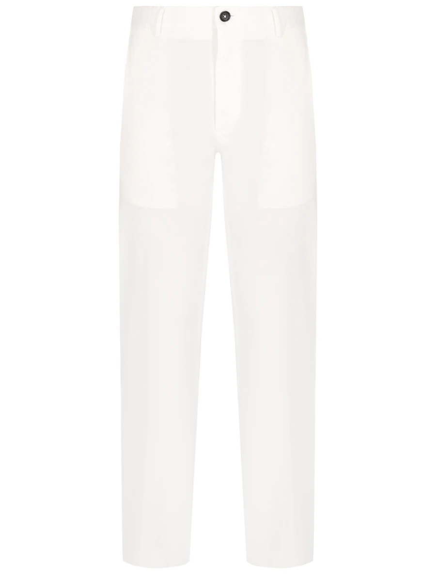 

Брюки хлопковые, Белый, UWI17-TR00 992