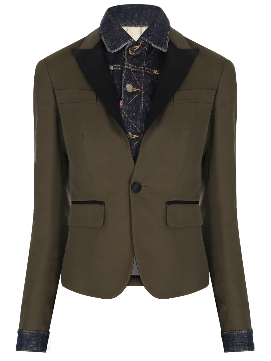Жакет комбинированный DSQUARED2