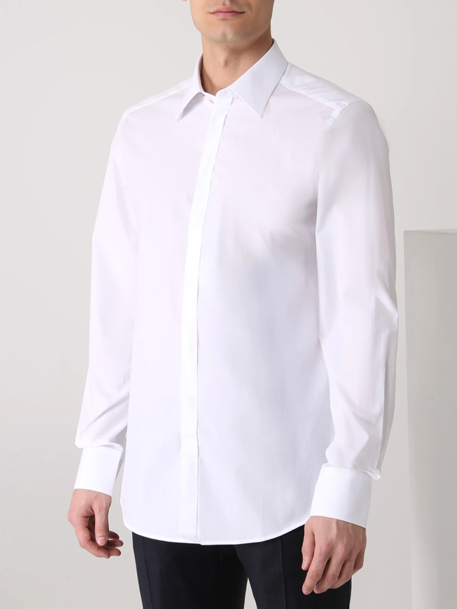 

Рубашка Regular Fit хлопковая, Белый, G5FT0T FU5T9 W0800