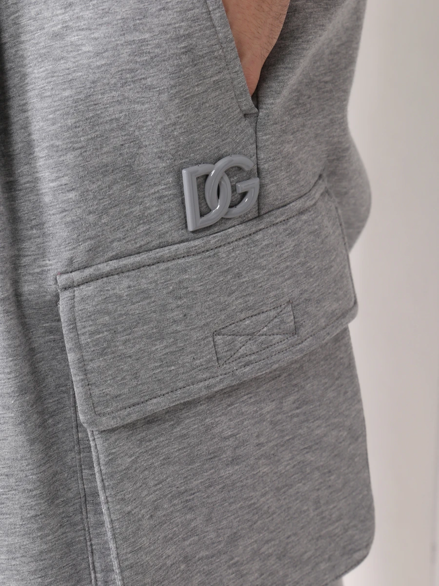 Костюм хлопковый DOLCE & GABBANA G9VC8Z HUML9/GWXPAZ HUML9 S8295 Серый  Фото 8