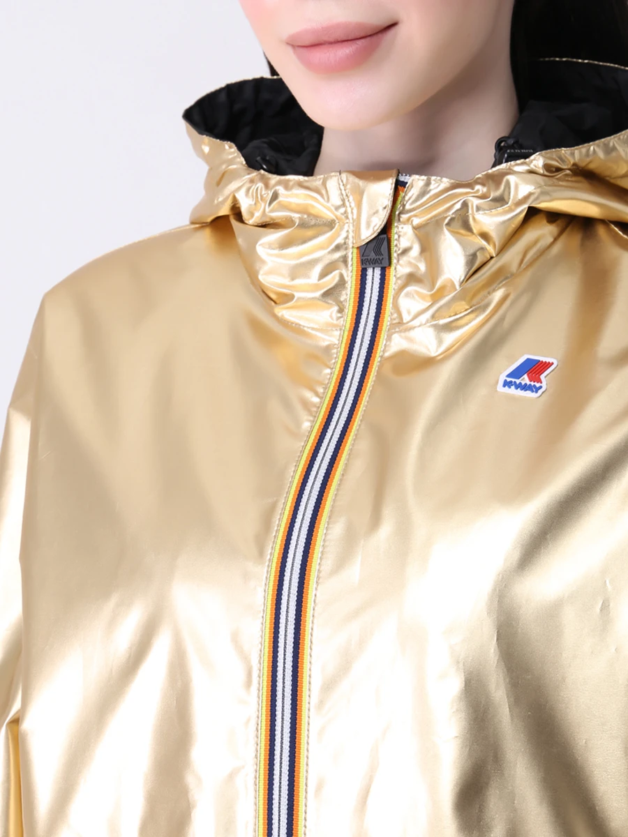 Ветровка двусторонняя FENDI FAN019 AERS F0VT1 Золотой  Фото 5