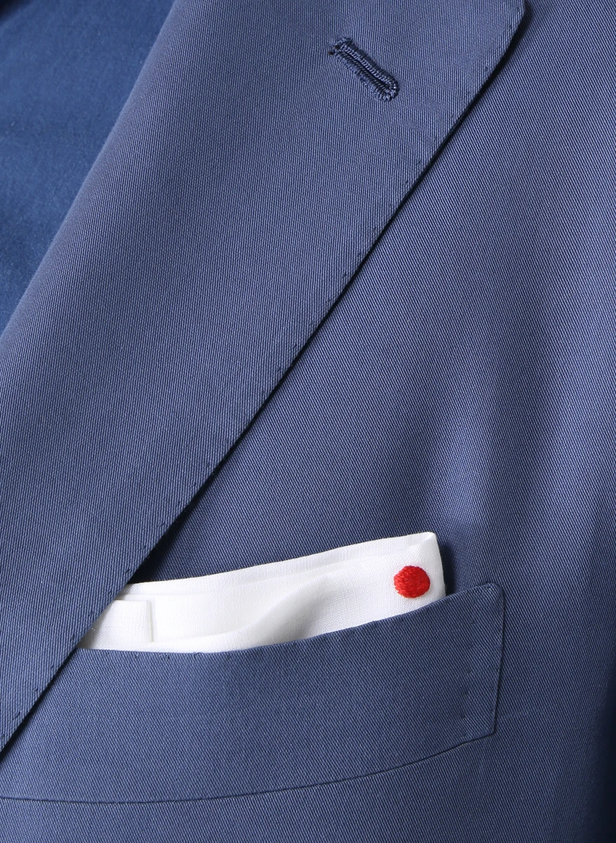 Костюм однотонный KITON UA81K0666A05000 Голубой  Фото 5