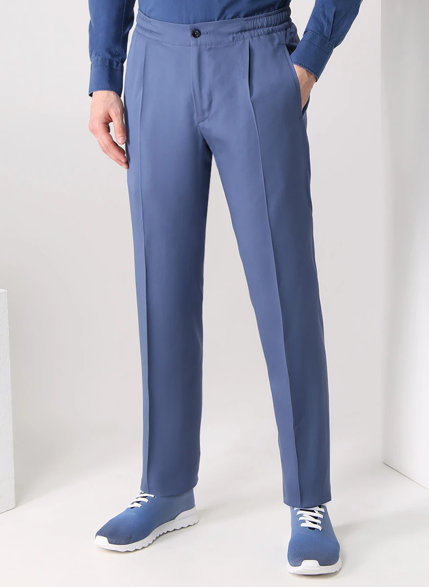 Костюм однотонный KITON UA81K0666A05000 Голубой  Фото 7