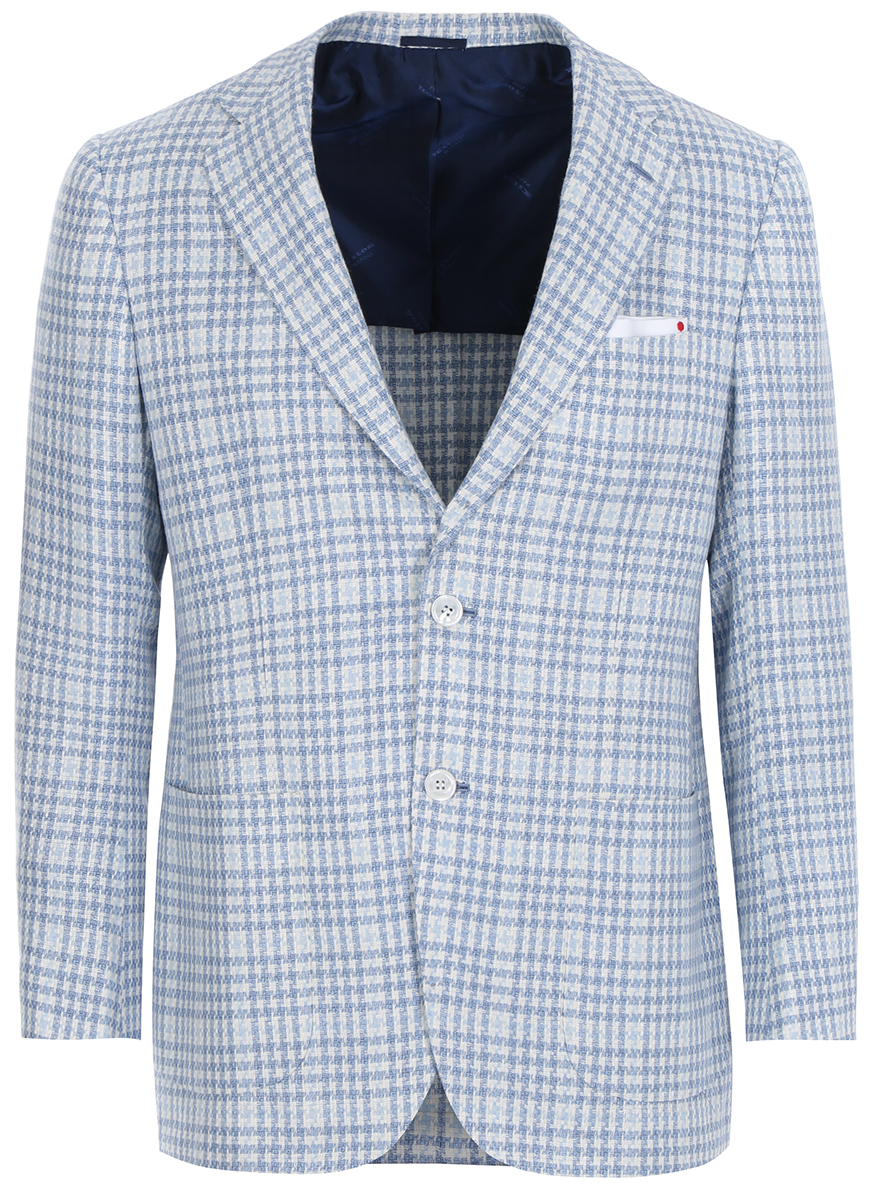 Пиджак в клетку KITON