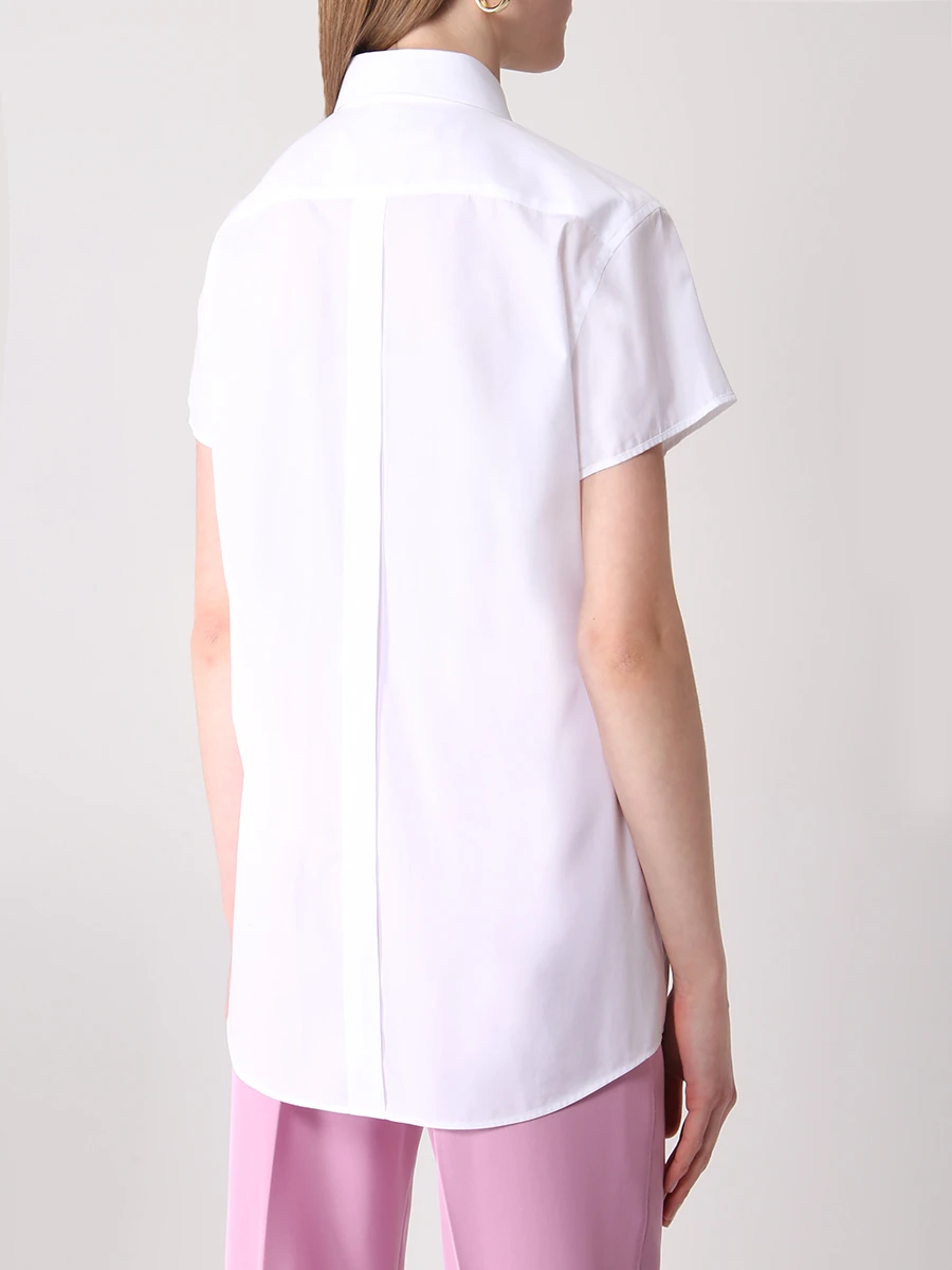 Рубашка хлопковая DOLCE & GABBANA F5P64T FU5TI W0800 Белый  Фото 3