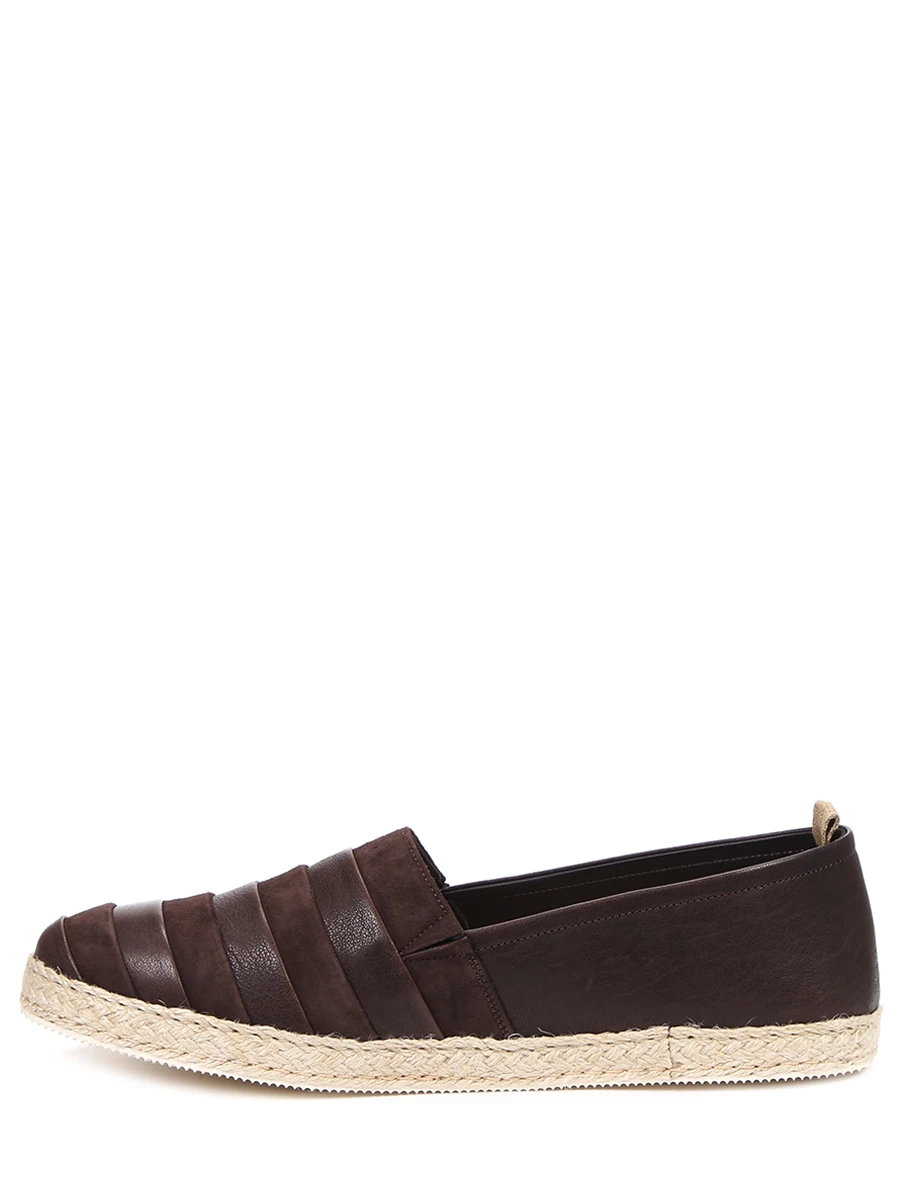 Эспадрильи кожаные FRANCESCHETTI 0284009 Коричневый  Фото 3