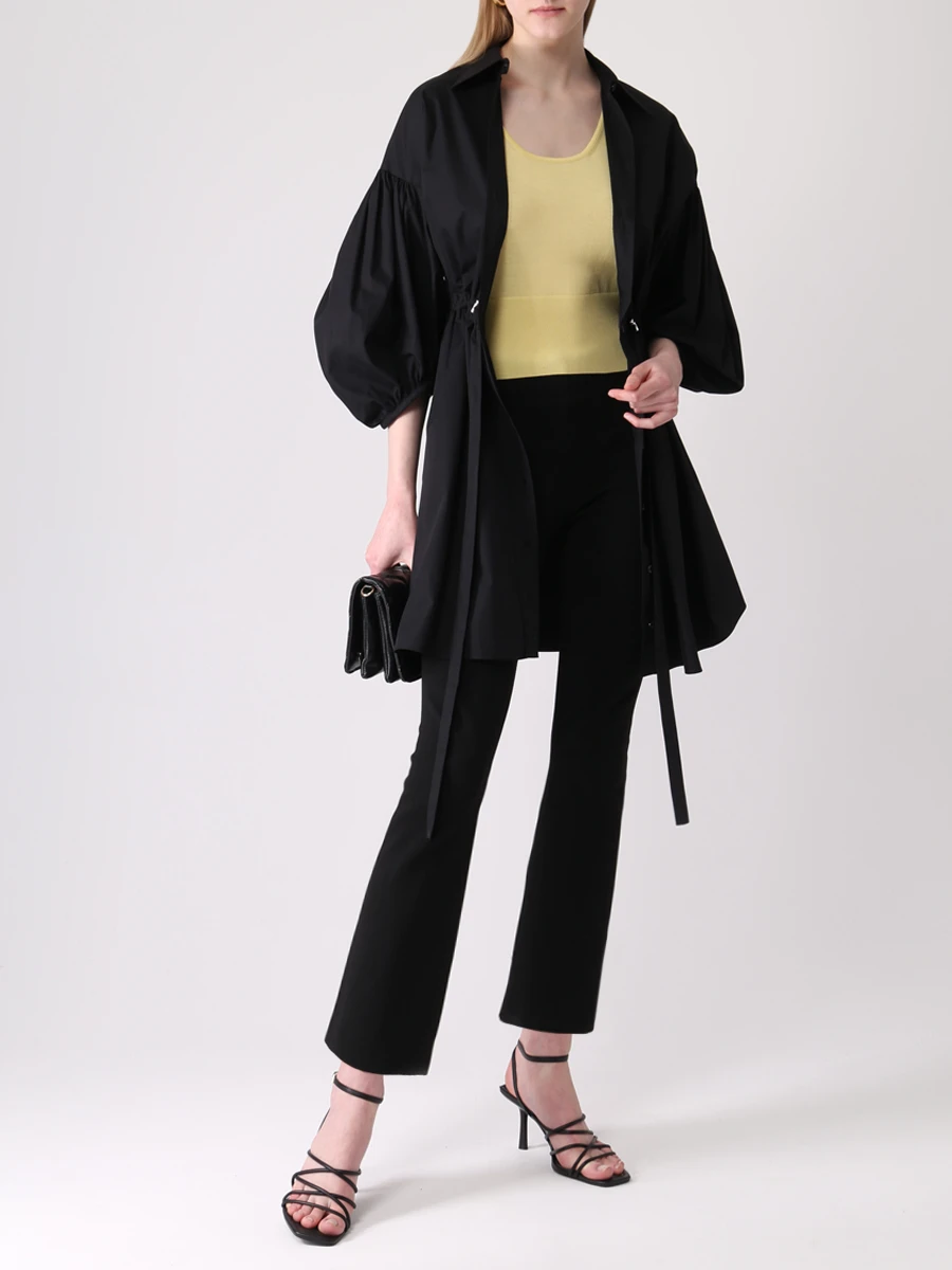 Топ кашемировый ALEXANDER MCQUEEN 698440 Q1A2V 7027 Желтый  Фото 2