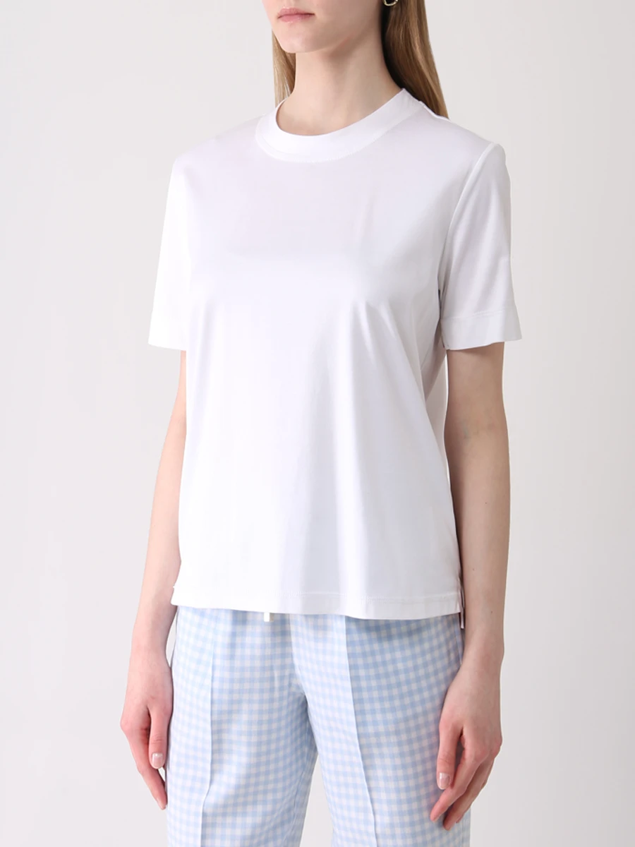 Футболка хлопковая KITON D53450H080510100A Белый  Фото 4