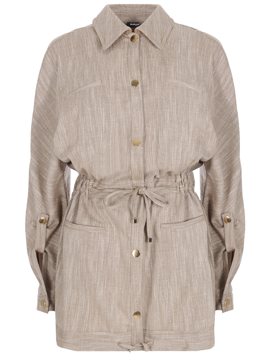 Куртка с кулиской KITON