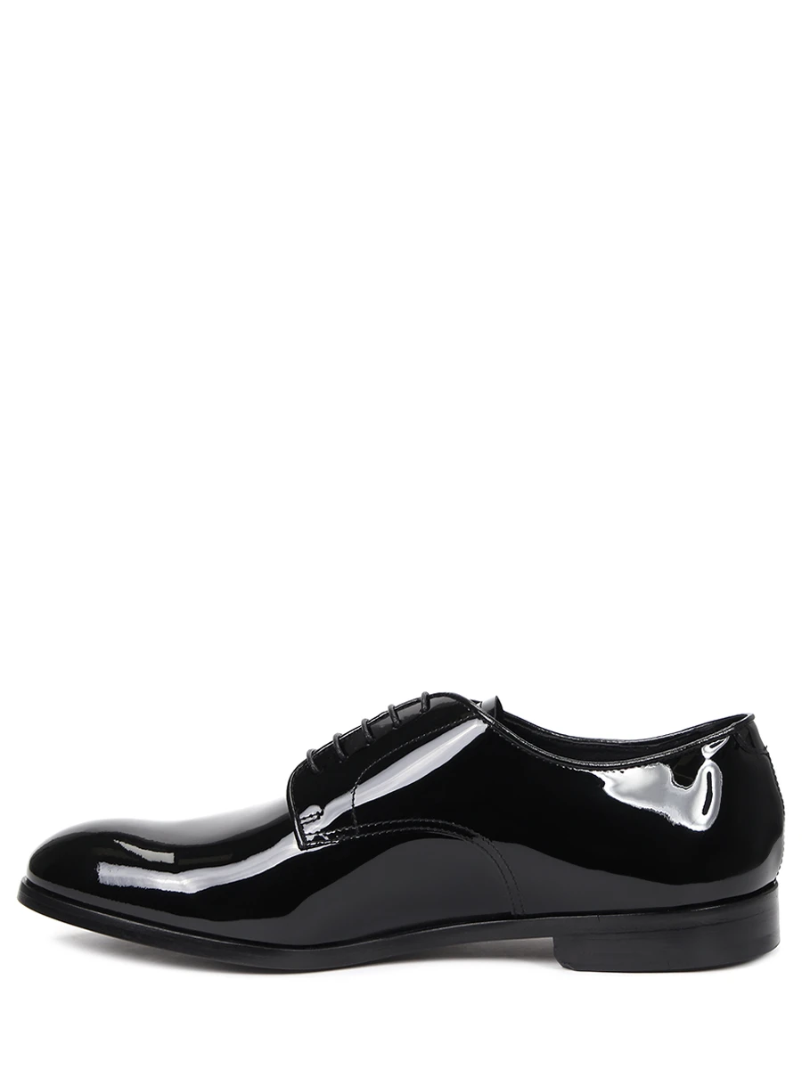 Туфли-дерби лакированные DOUCAL`S 1003, размер 42, цвет черный - фото 3