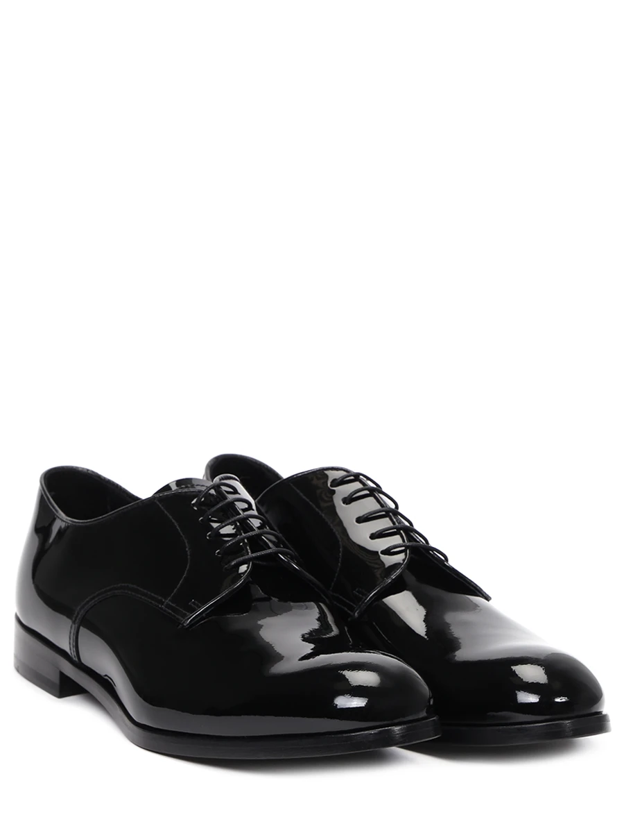Туфли-дерби лакированные DOUCAL`S 1003, размер 42, цвет черный - фото 2