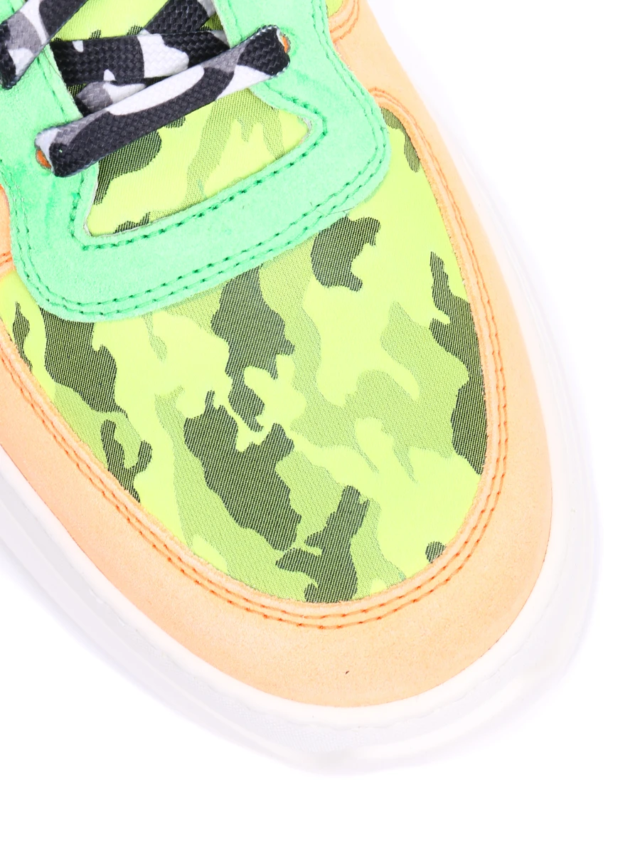 

Кеды комбинированные, Мультиколор, elise-1038