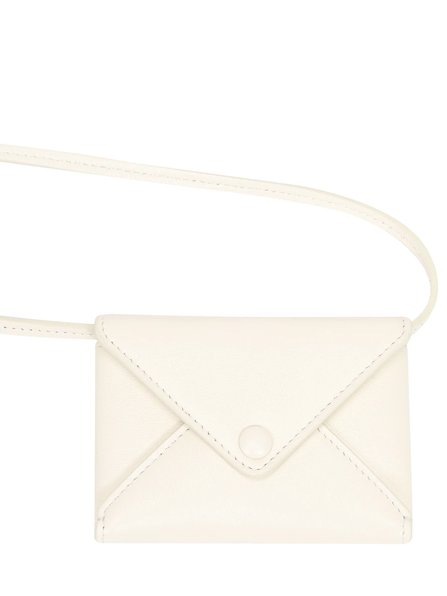 

Кардхолдер кожаный, Кремовый, W1334-L108 IVORY