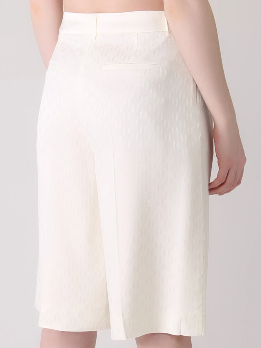 

Бермуды однотонные, Кремовый, 221W1007 11