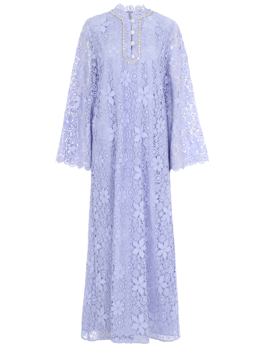 

Платье кружевное, Сиреневый, SS22-133 Кружева