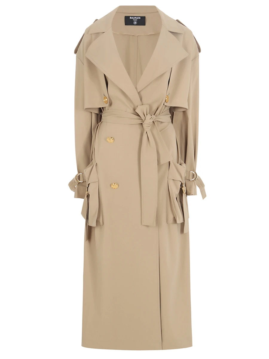 

Тренч однотонный, Бежевый, XF1TL030XB63/0AN