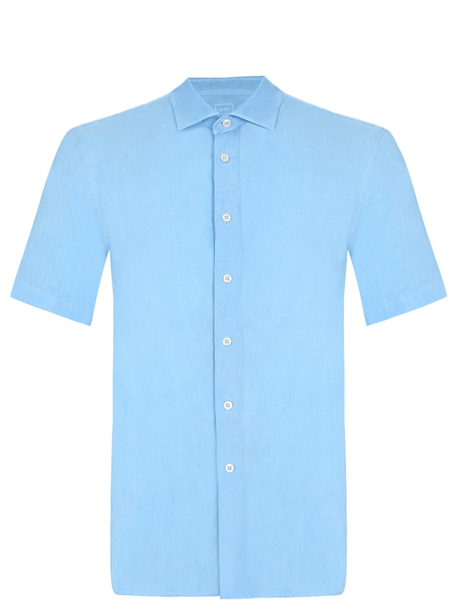 Рубашка Regular Fit льняная 120% LINO VOM19FZ0000115S00/VS29, размер 48, цвет голубой VOM19FZ0000115S00/VS29 - фото 1