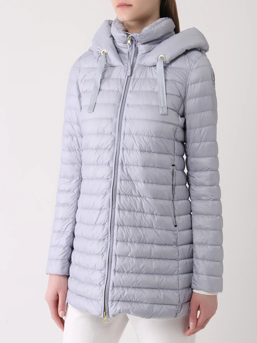 Пуховик стеганый PARAJUMPERS PWPUFHY34/609 Серый  Фото 4