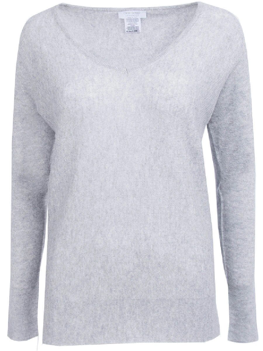 

Кашемировый пуловер, Серый, 24232/125/32/064