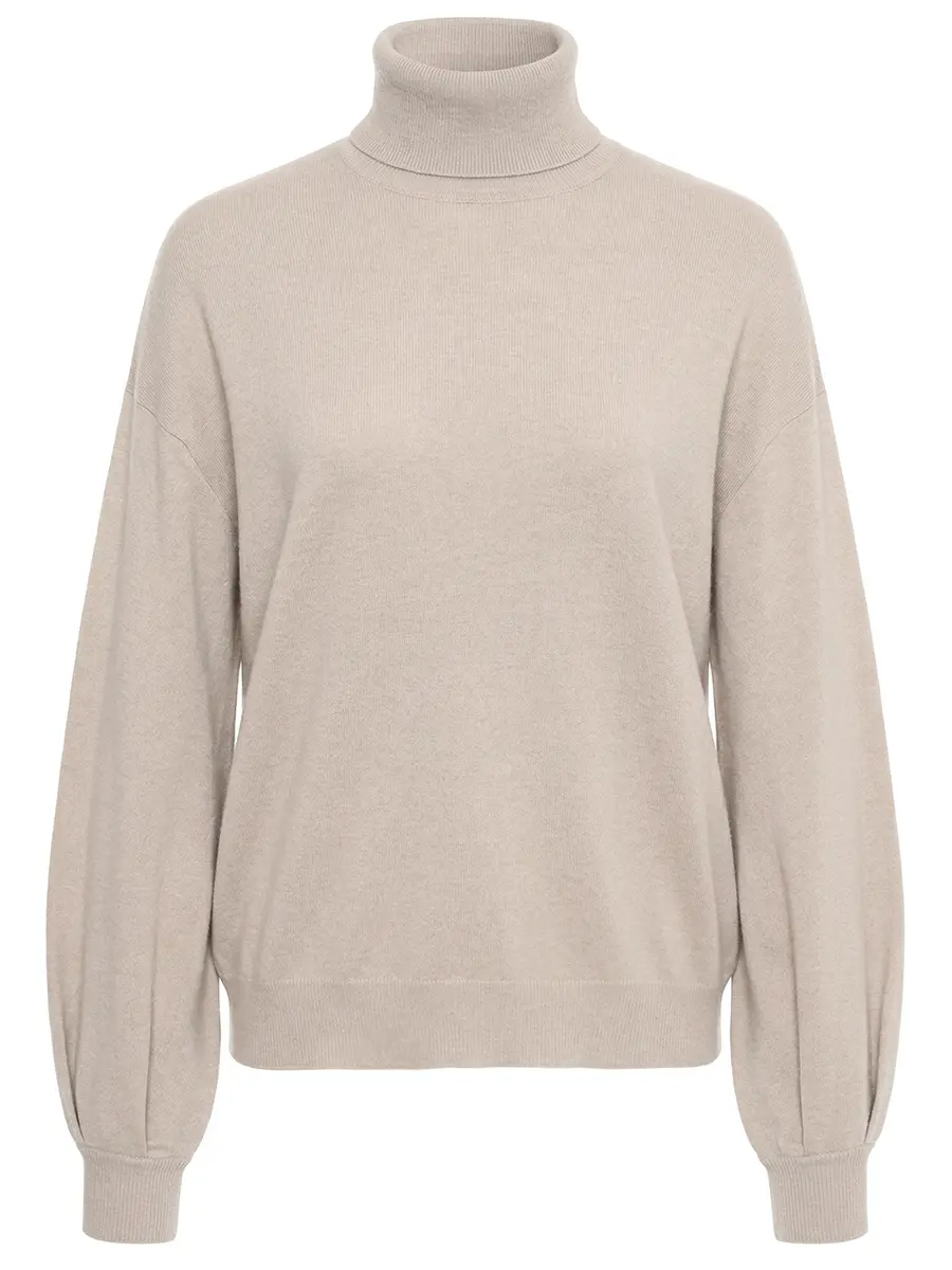 Водолазка кашемировая BRUNELLO CUCINELLI M12143813 C9063 Бежевый 