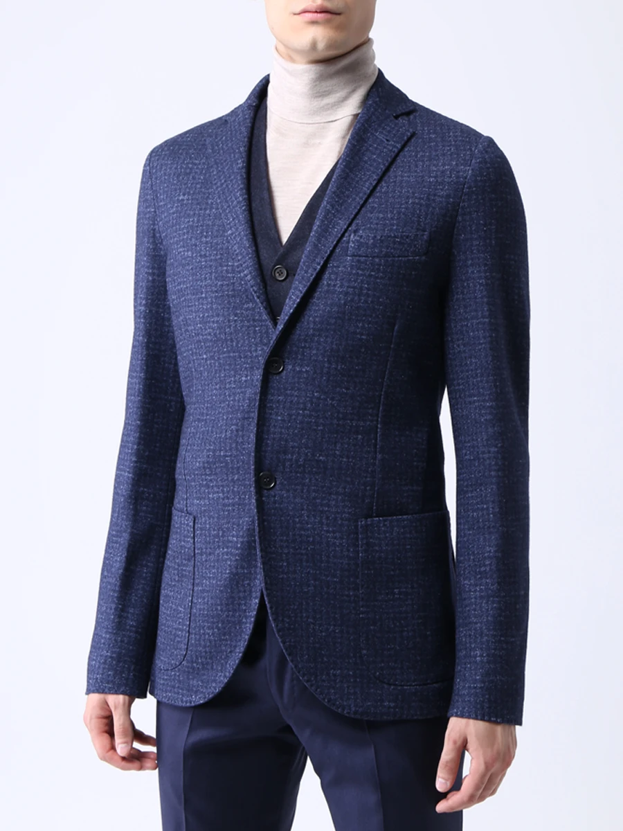 Пиджак в клетку LORO PIANA FAI2571 J67Y Клетка  Фото 4