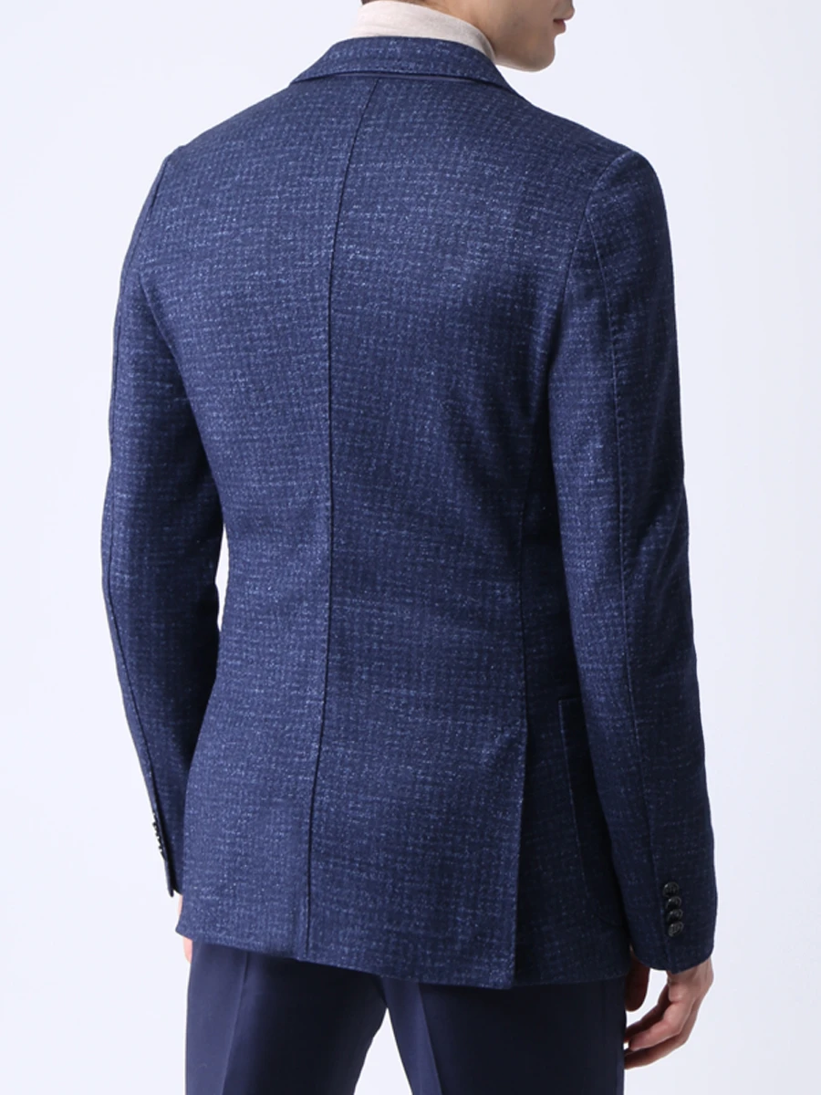 Пиджак в клетку LORO PIANA FAI2571 J67Y Клетка  Фото 3