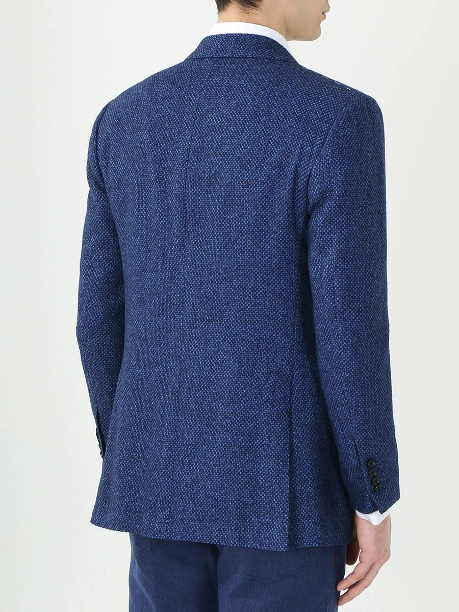 Классический пиджак KITON UG81K01R2204000 Синий  Фото 3