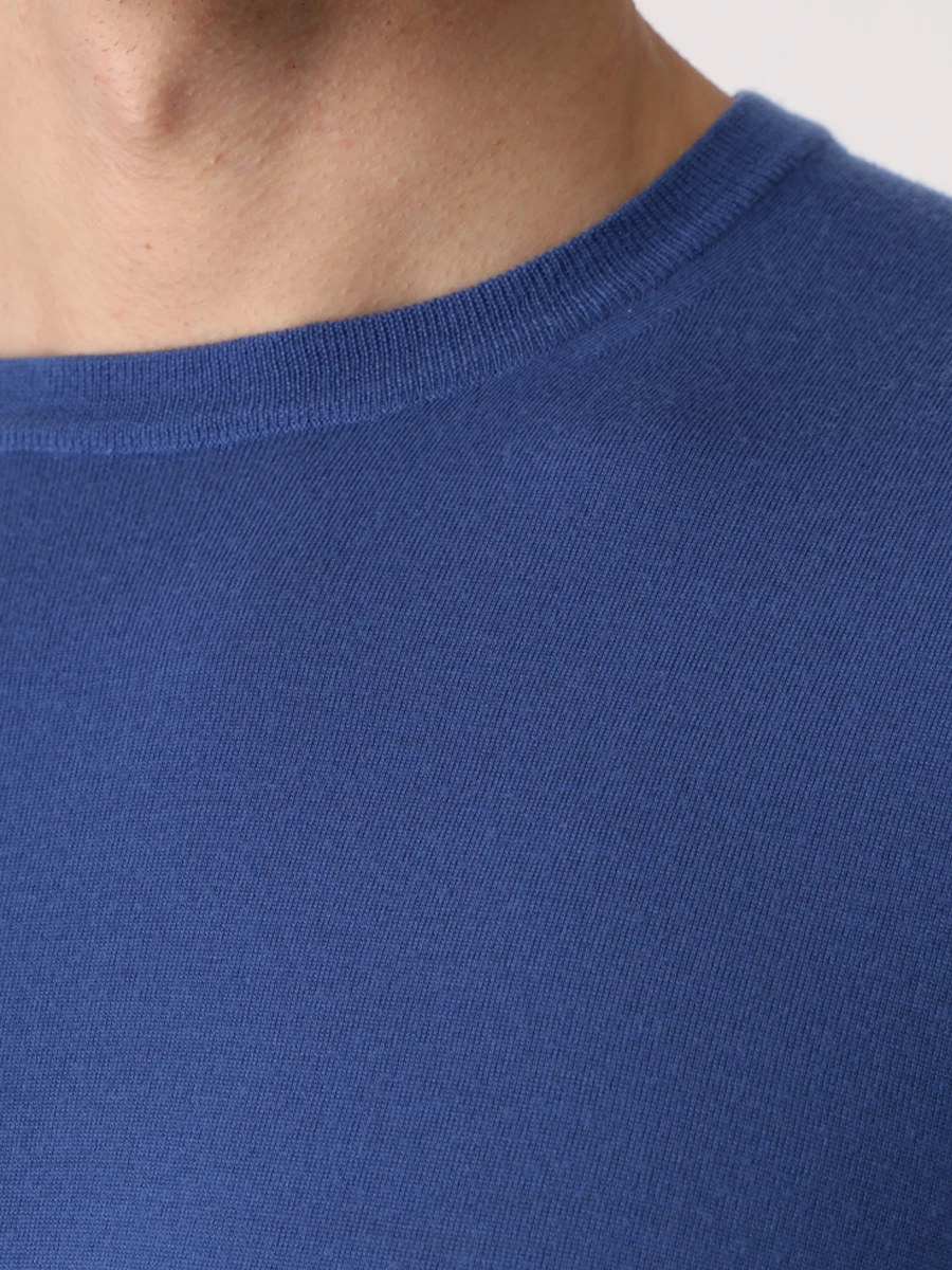 Джемпер шерстяной COLOMBO MA00057 /-/ 2-80APL/43294 Голубой  Фото 5