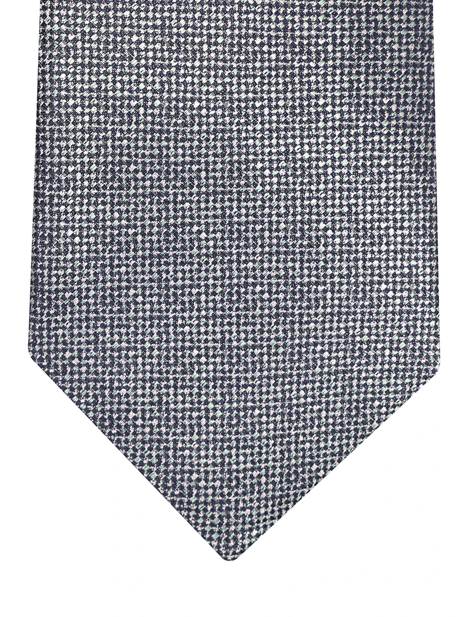Галстук шелковый CANALI HJ03384/000/18/6 Зеленый  Фото 3