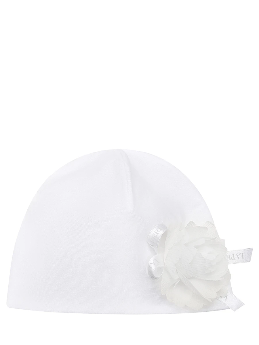 Комплект из комбинезона и шапочки LA PERLA 48649, размер 3 мес, цвет белый - фото 5