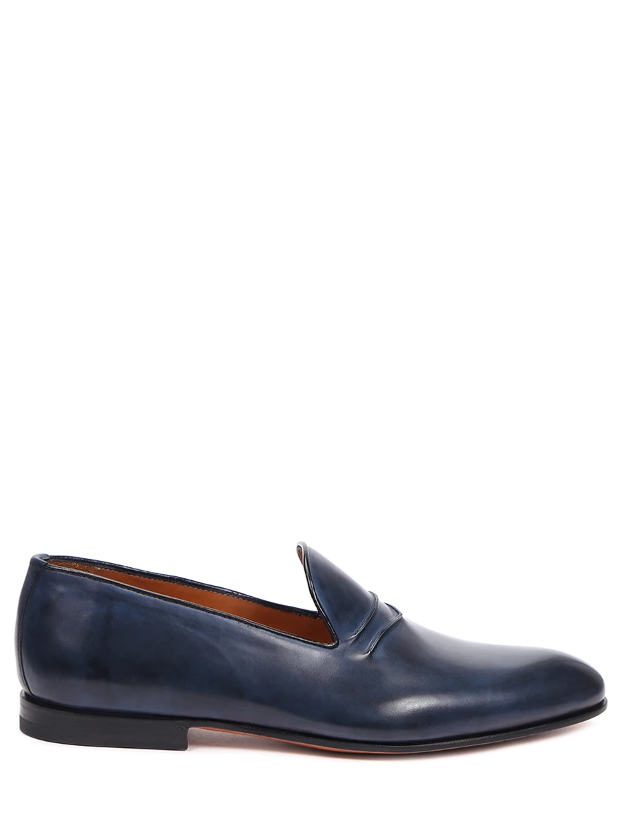 

Лоферы кожаные, Синий, SCHIAFFINO BLU SCURO ANTICO