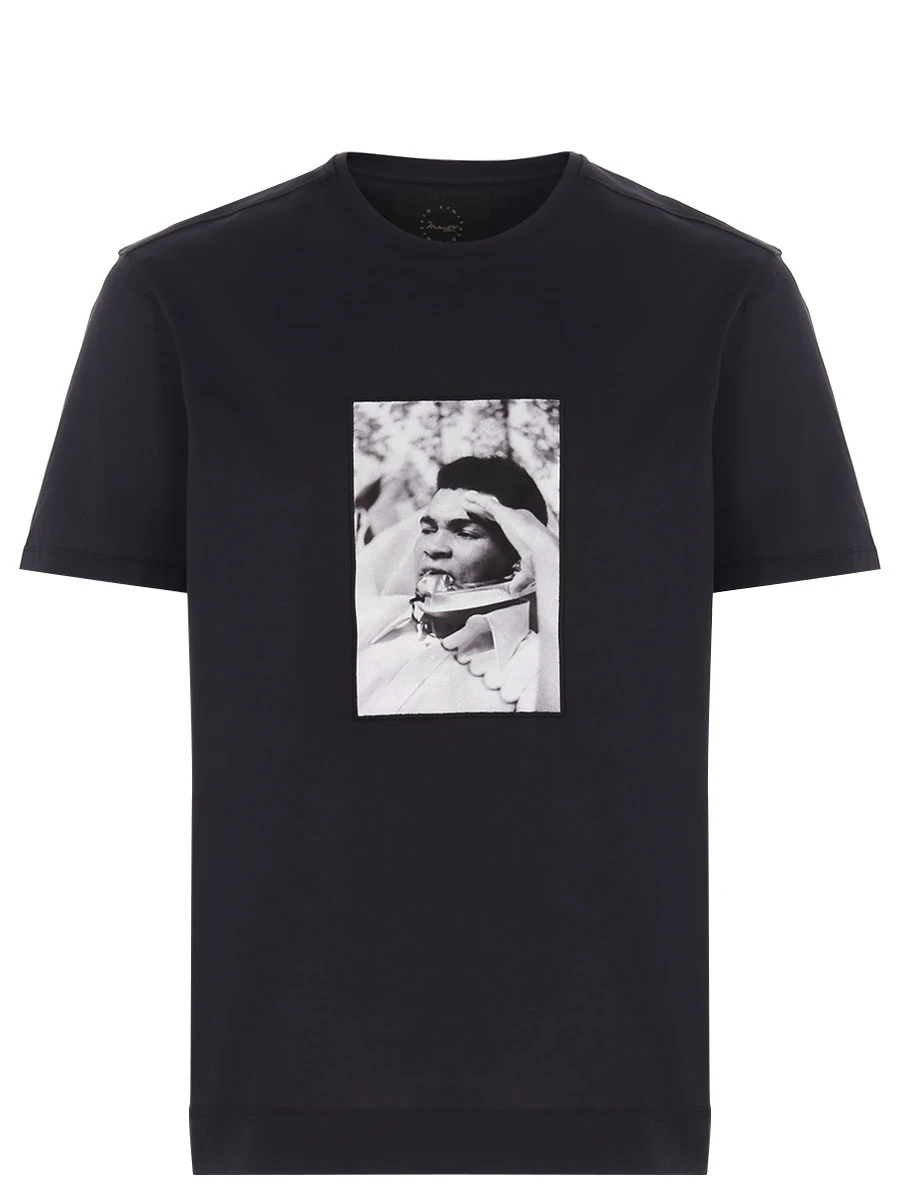 

Футболка хлопковая с принтом, Принт, Busy