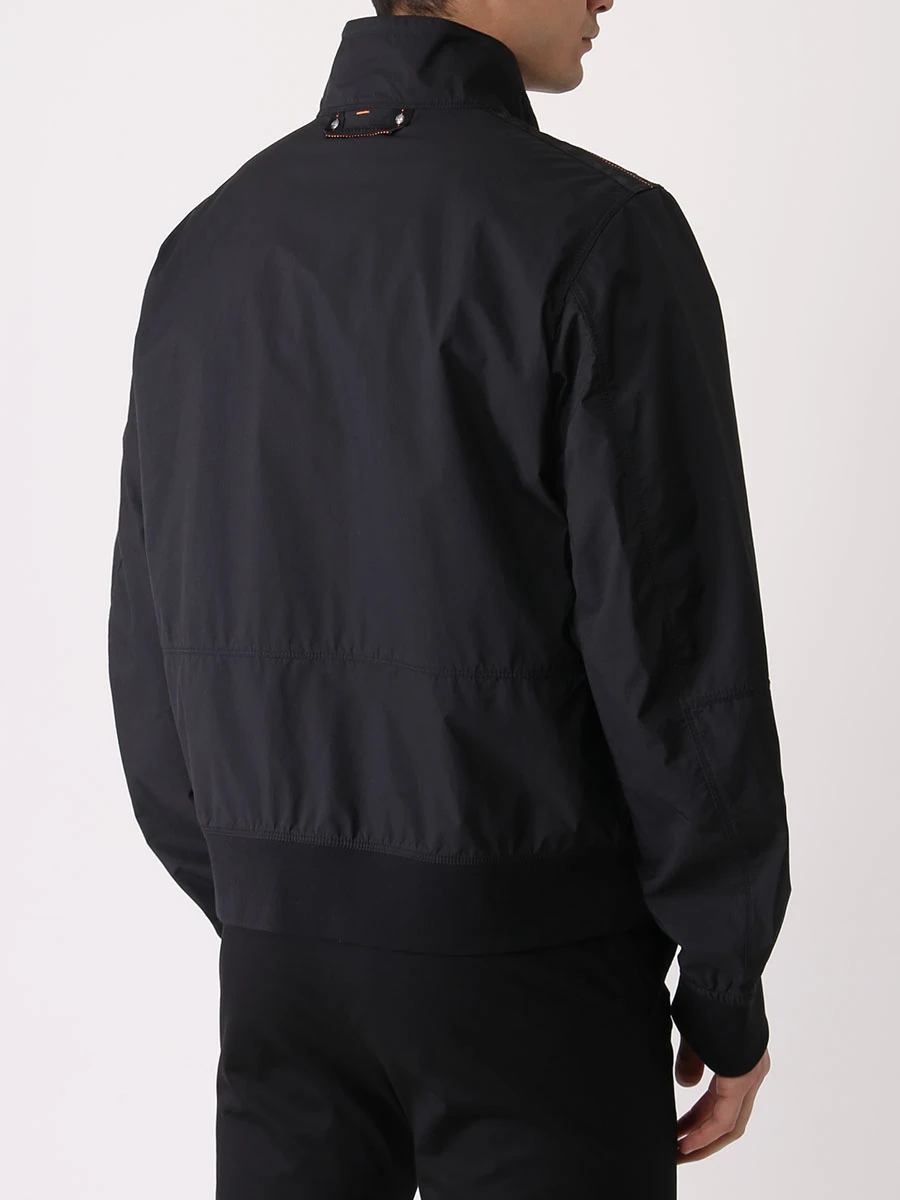 Бомбер однотонный PARAJUMPERS PMJCKWI03//541 Черный  Фото 3