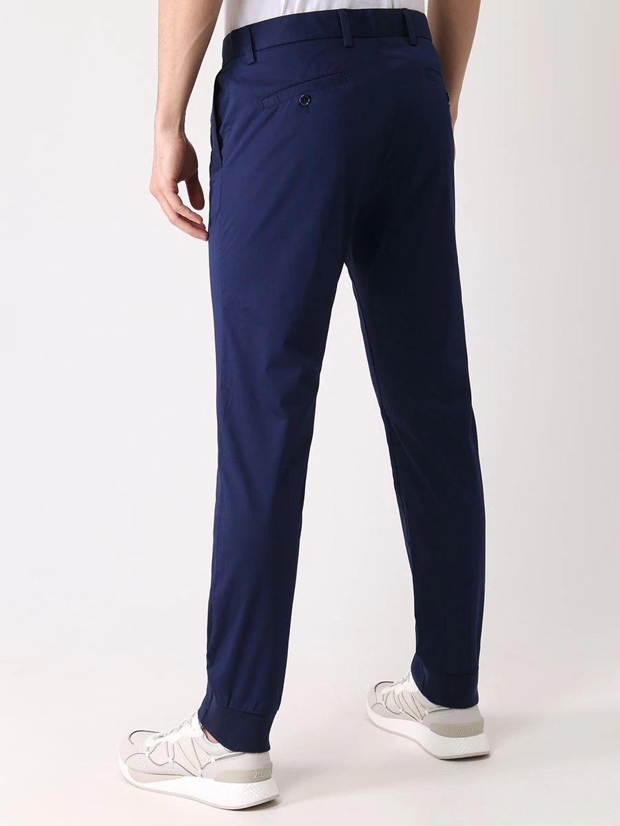 Брюки хлопковые DIRK BIKKEMBERGS CP09880S3710/Y91 Синий  Фото 3