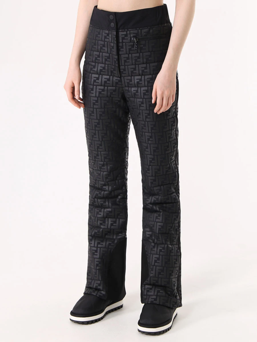 Брюки горнолыжные FENDI FAB221 AGMG F0GME Черный  Фото 4